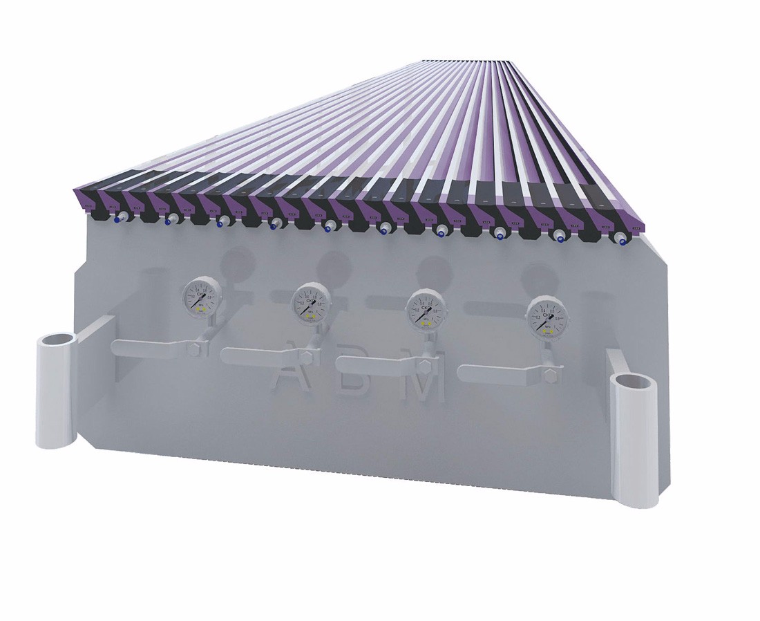 顶网成型箱面板